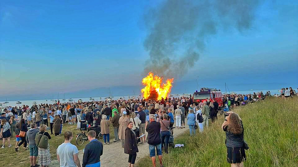 Sct. Hans aften med madpandekager i Køge