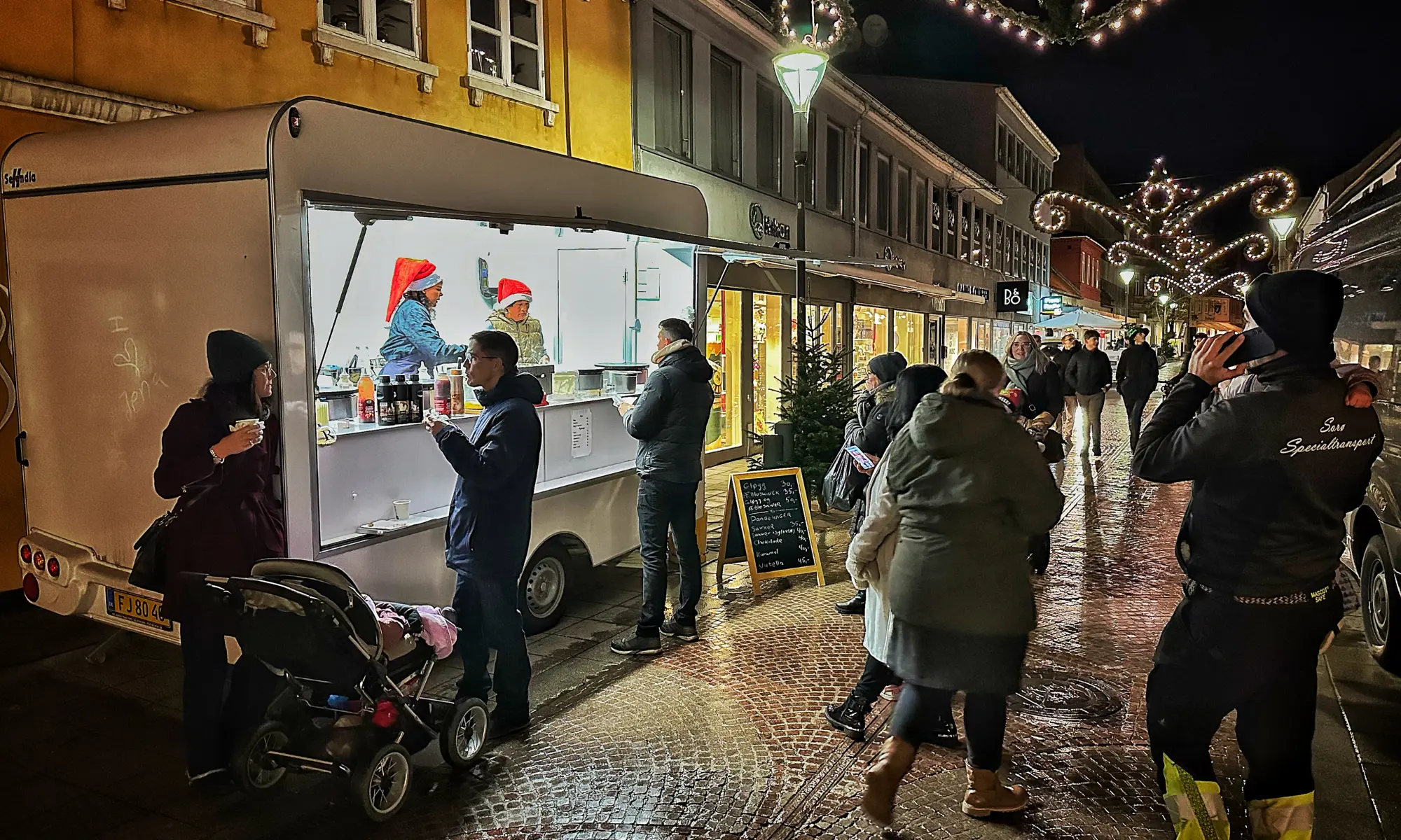 Pandekager, æbleskiver og gløgg i Næstved