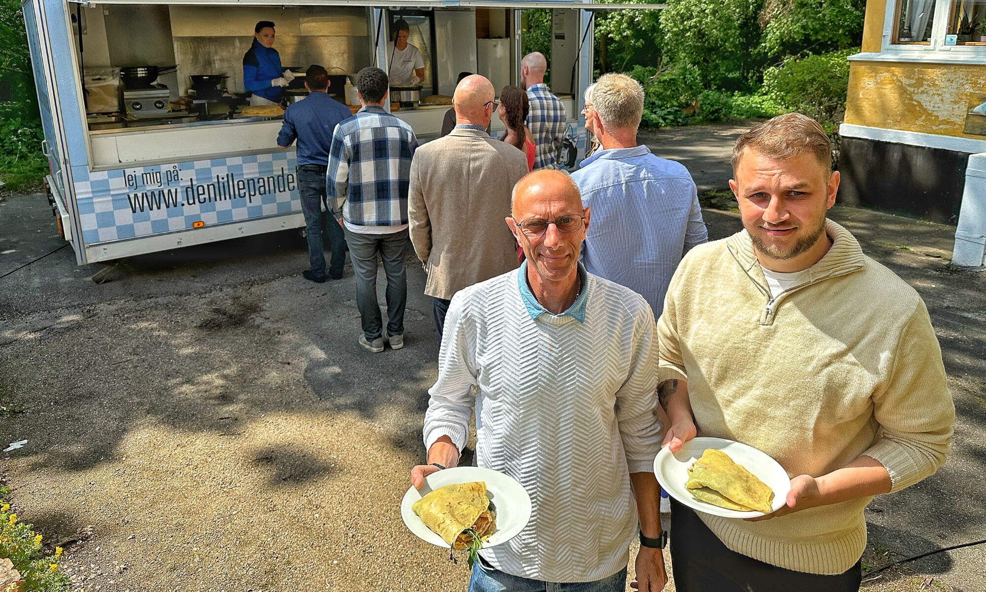 Fødselsdag med pandekager i Skelby