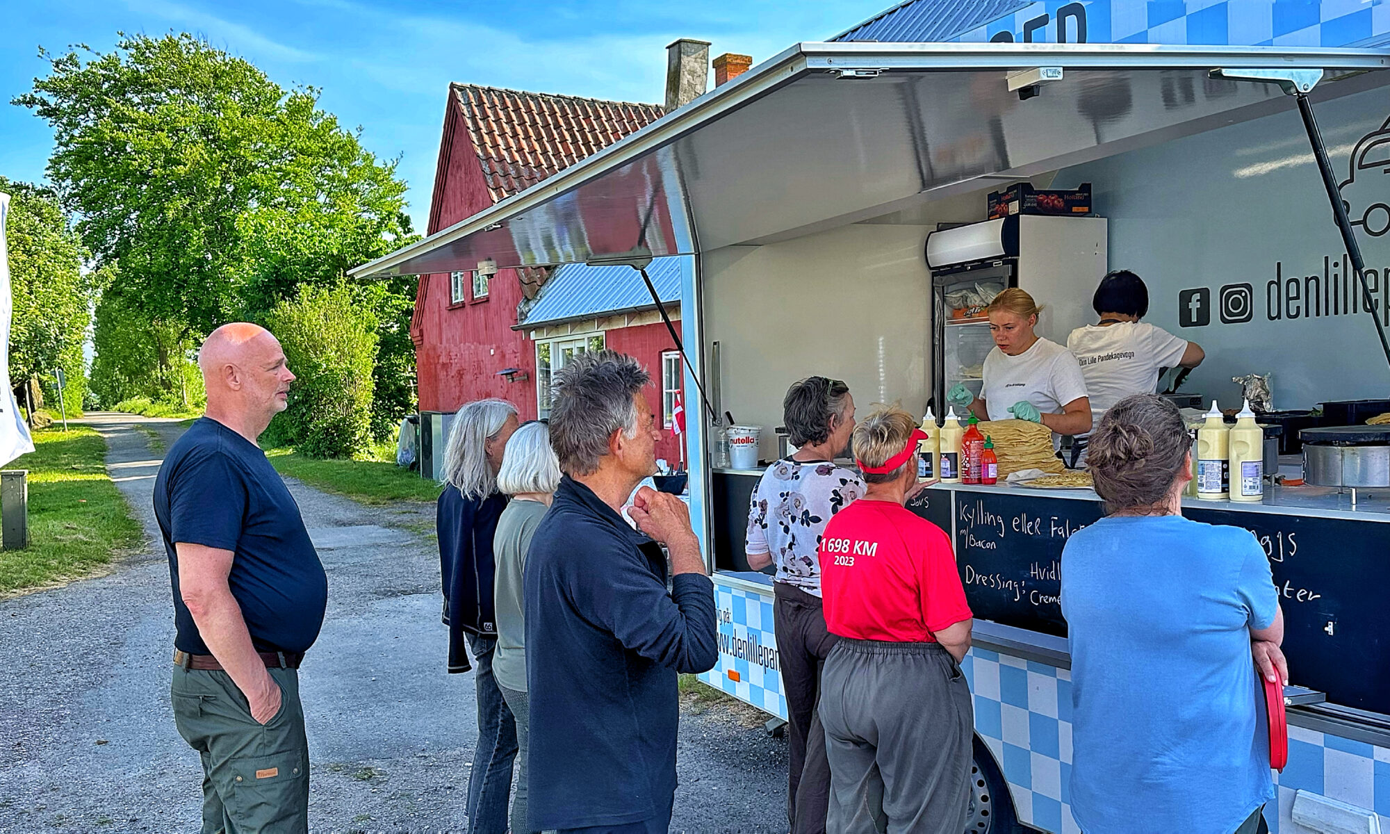 Hygge og pandekager på Lilleø