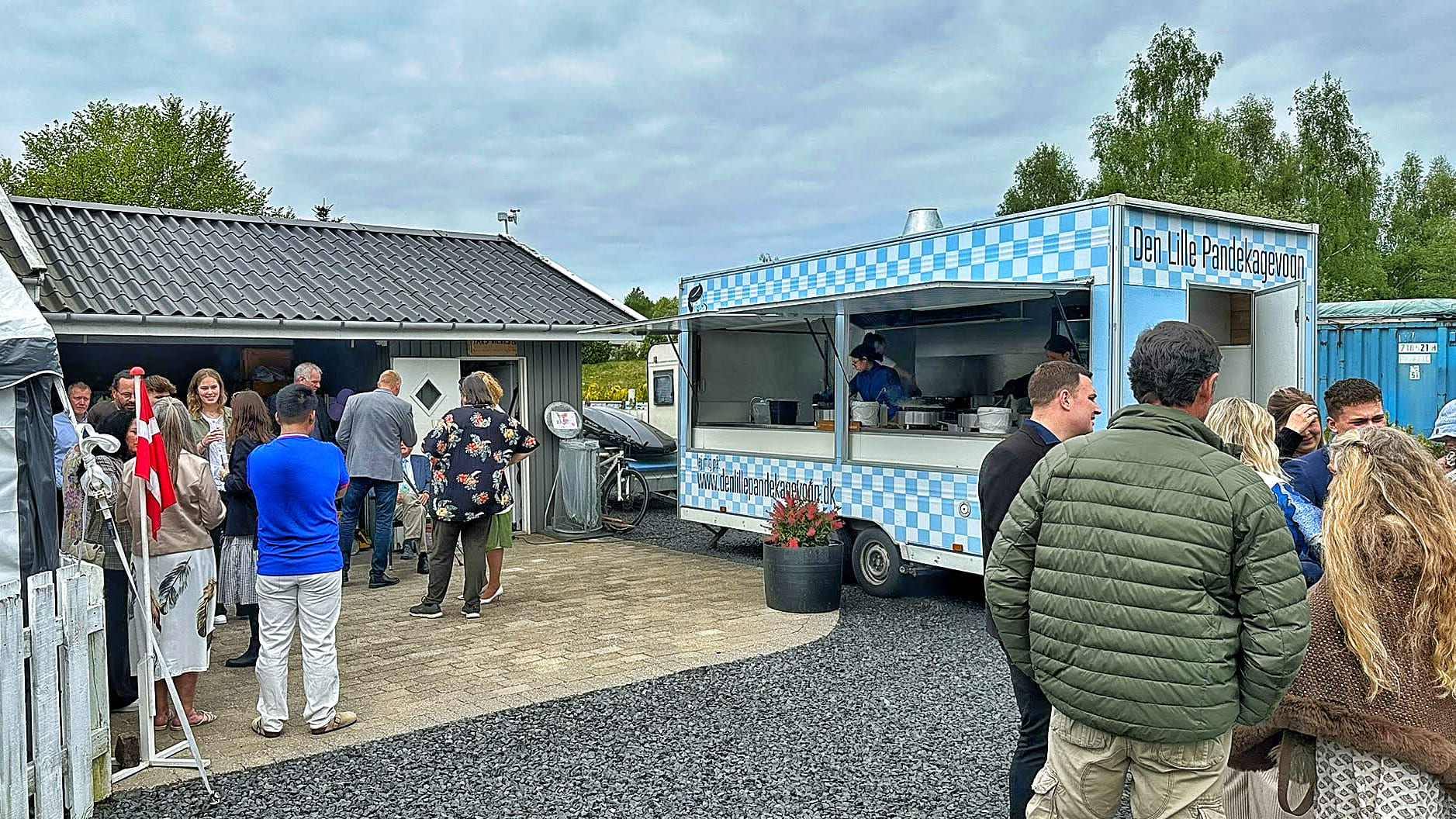 Konfirmation i Hillerød med pandekager