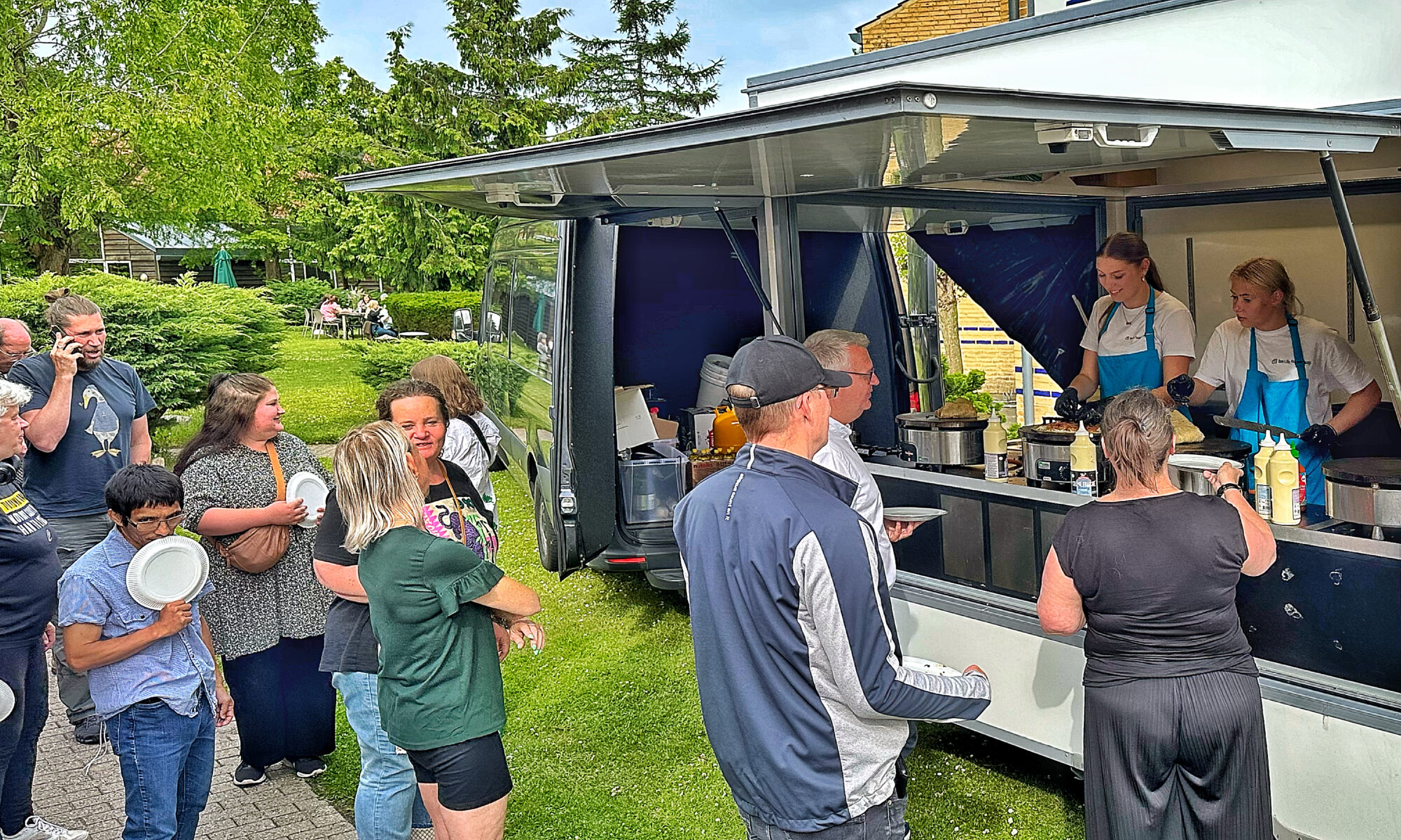 Sommerfest i Odense med pandekager