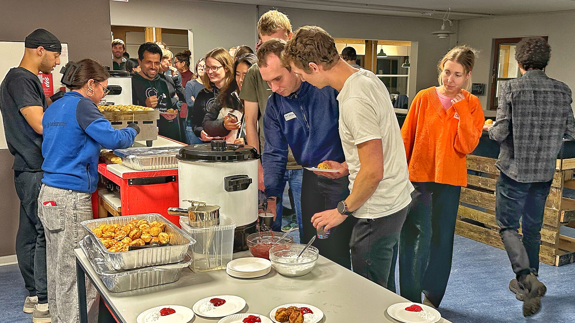 Mad ud af huset i Århus med æbleskiver