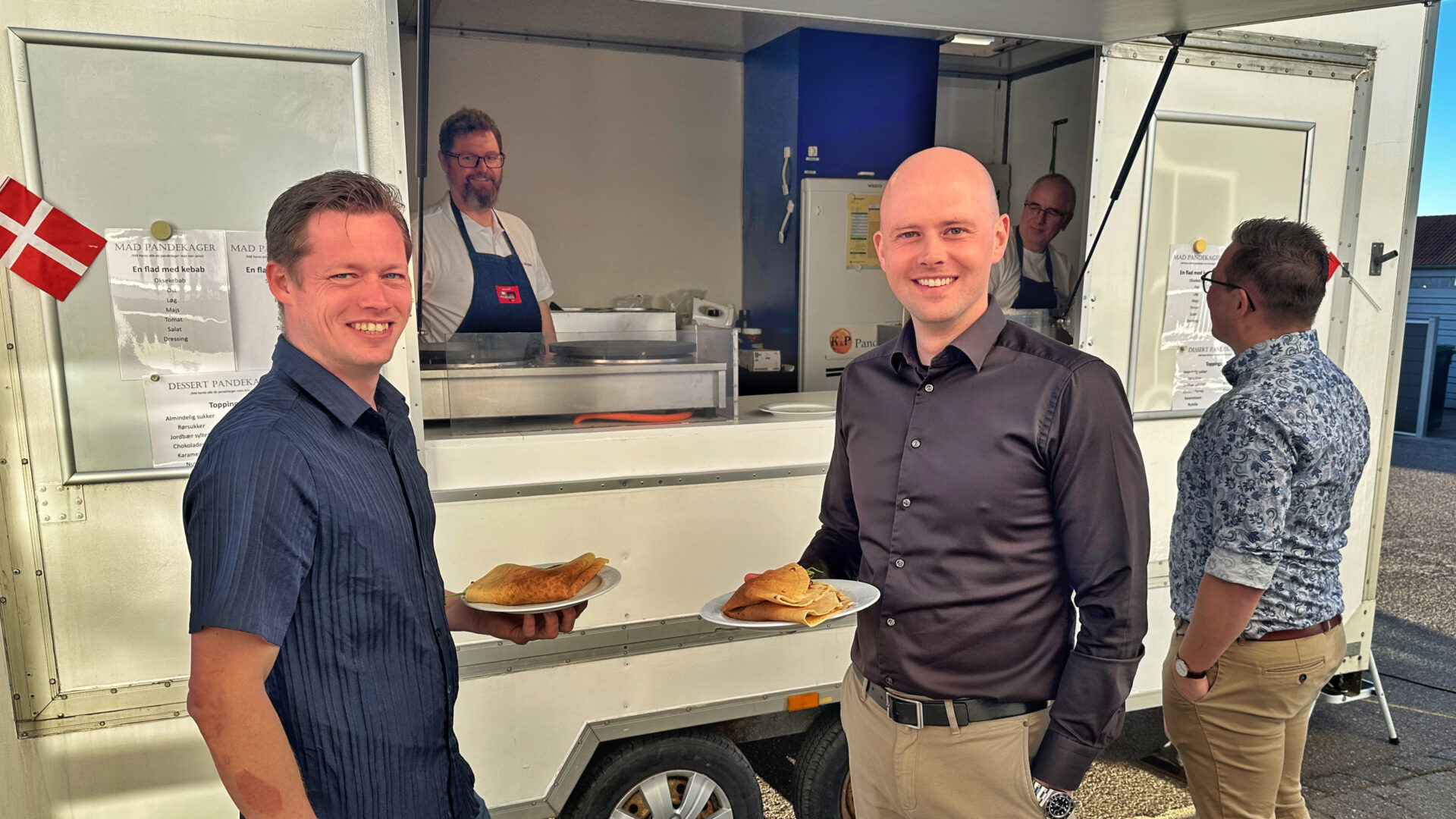 Mad ud af huset i Billund med pandekager