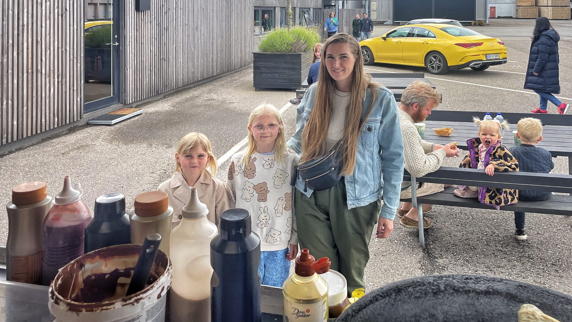 Mad ud af huset i Køge direkte fra pandekagevognen