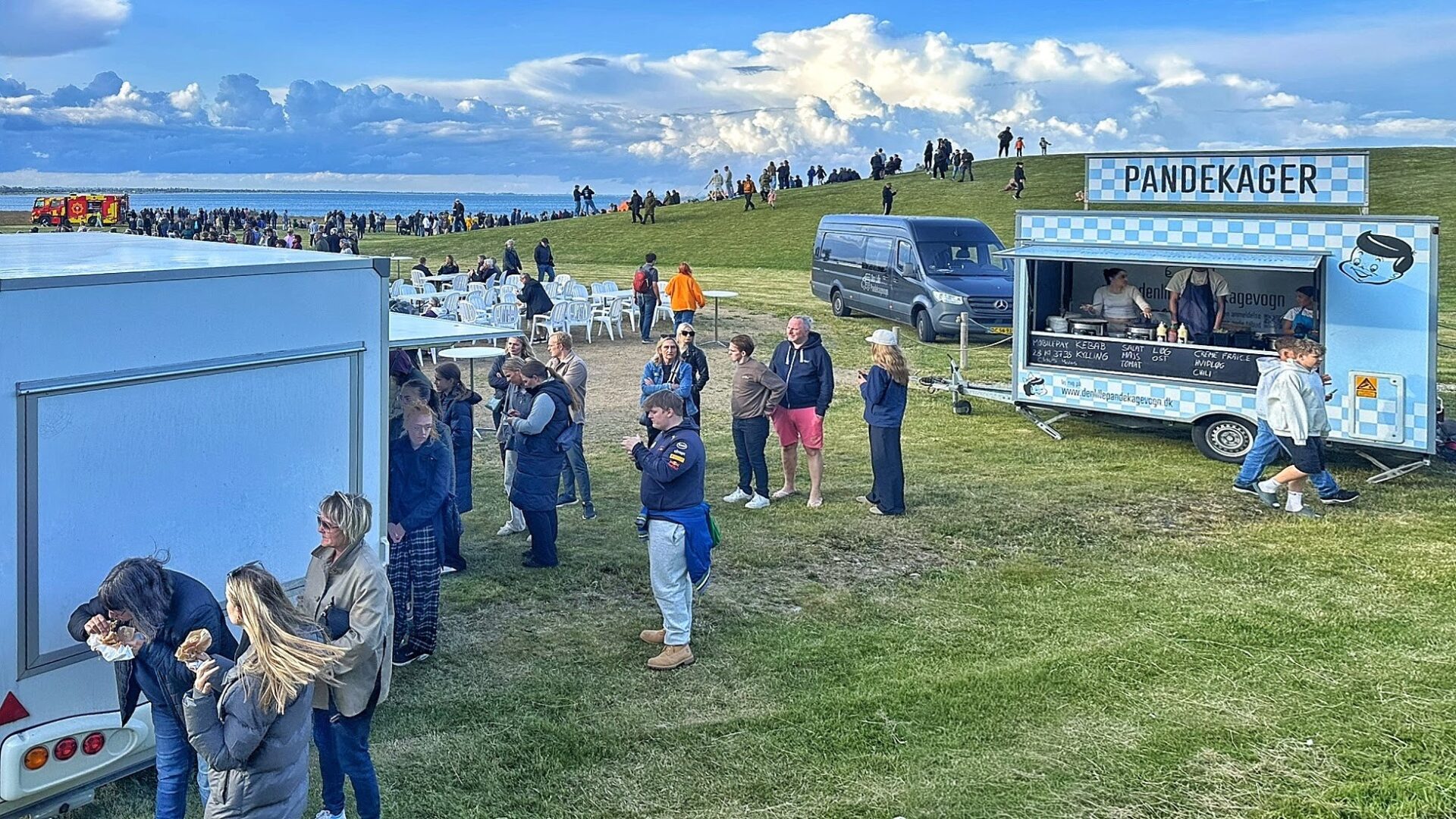 Catering i Køge Havn med pandekager og ægte madglæde