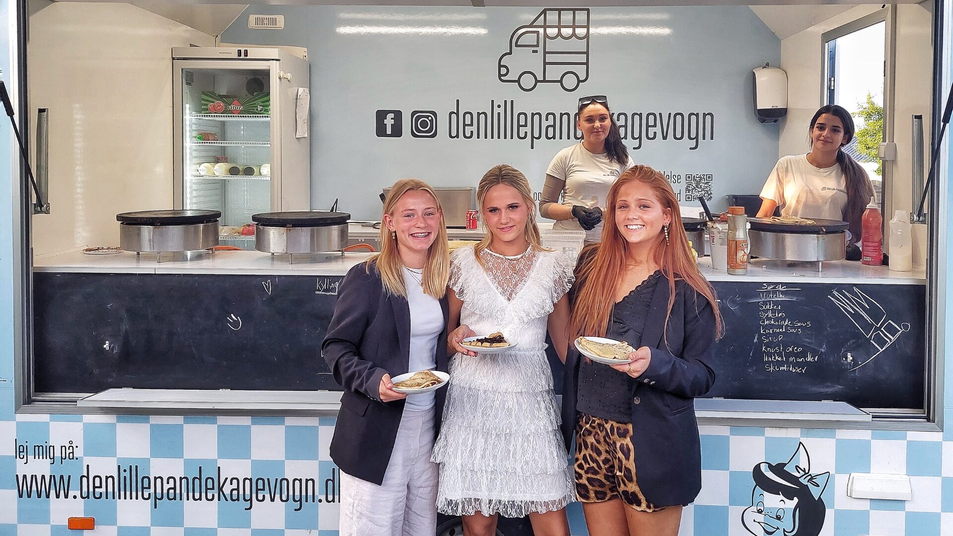 Konfirmation i Smørum med pandekager