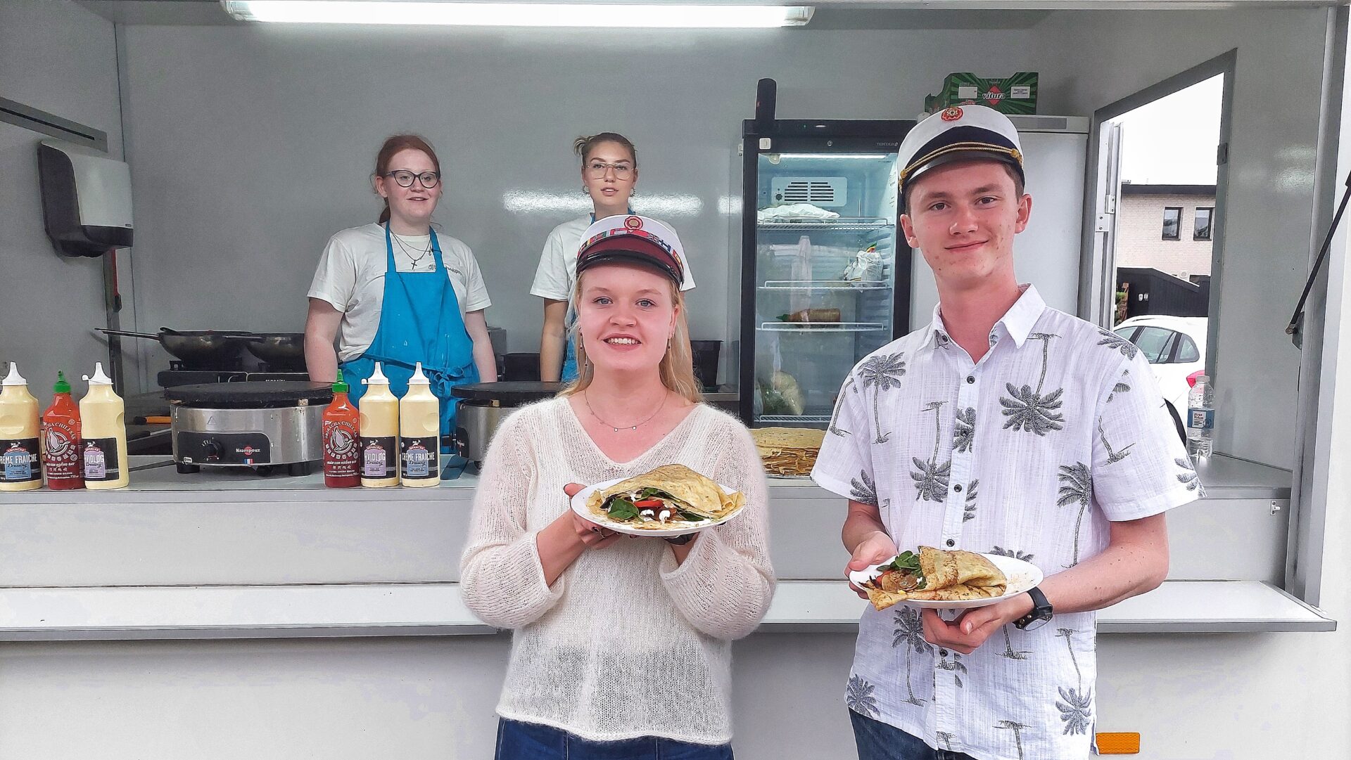 Smagfuld foodtruck catering til studenterfest i Allerød