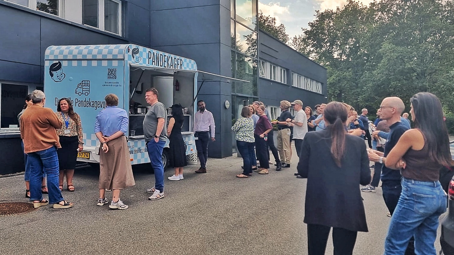 Navneskifte i Odense med søde pandekager hos Shell Biogas