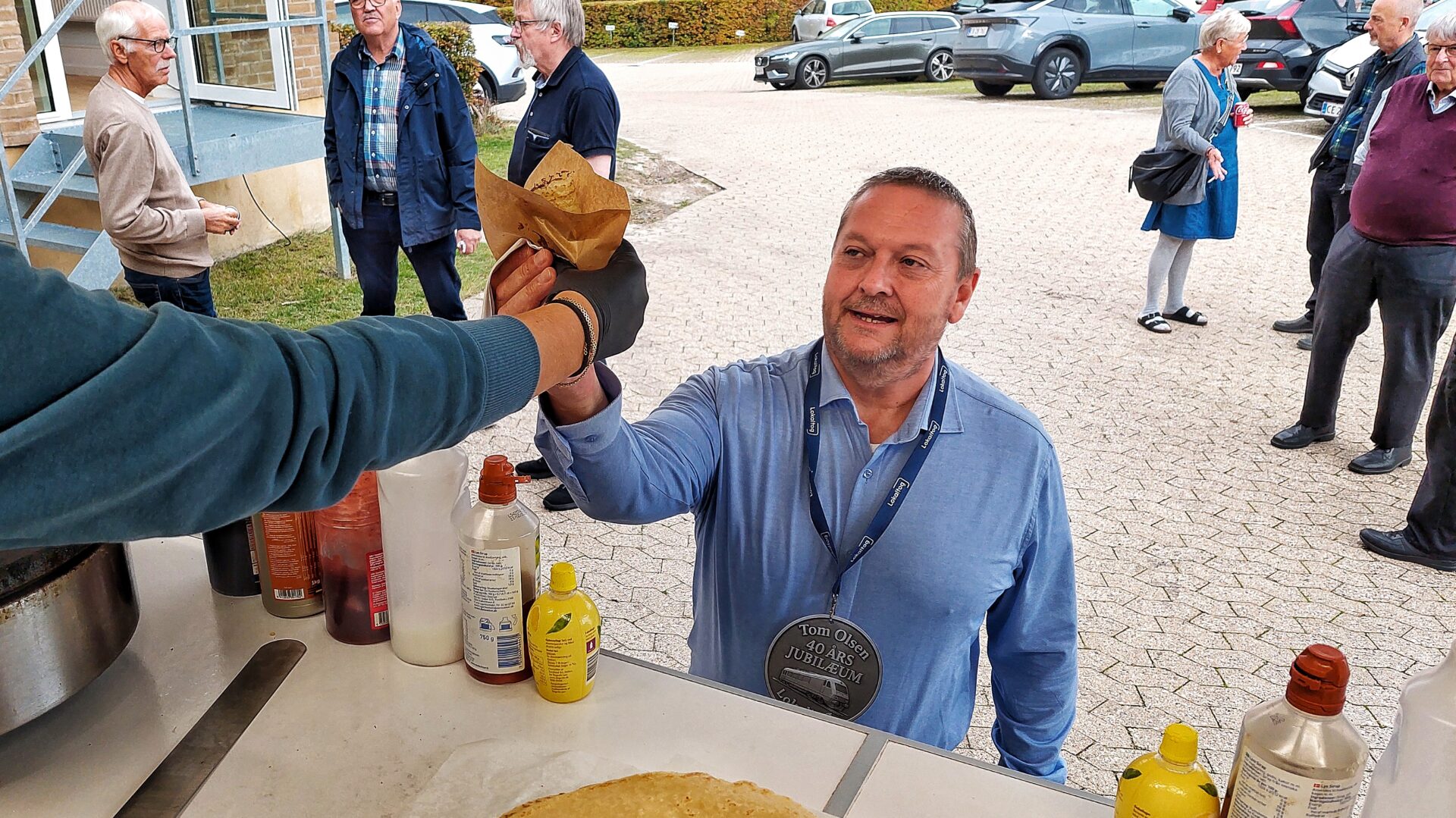 40 års jubilæum i Taastrup med pandekager