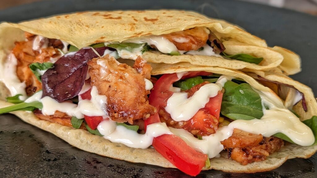 En flad Texas kylling