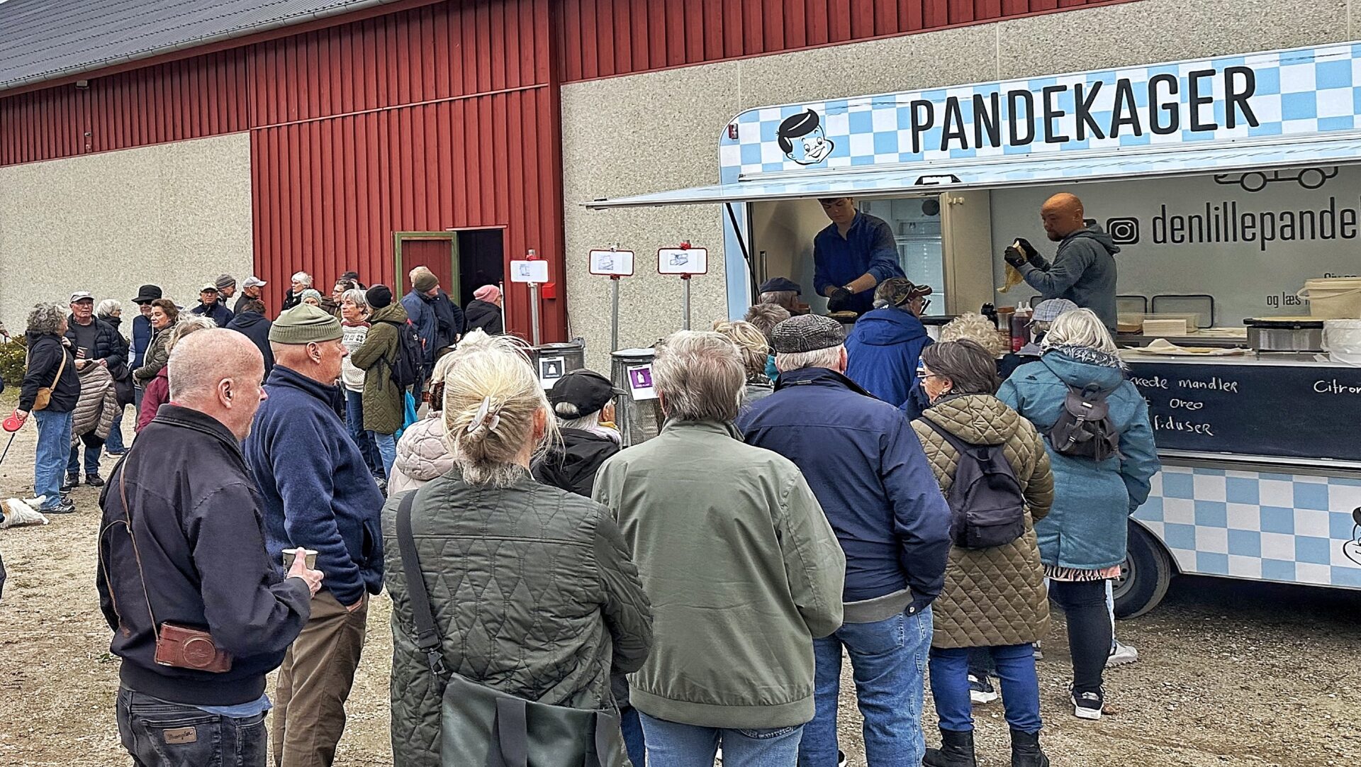 Søde pandekager i Slagelse ved Kruusesminde, Storebælts Klint