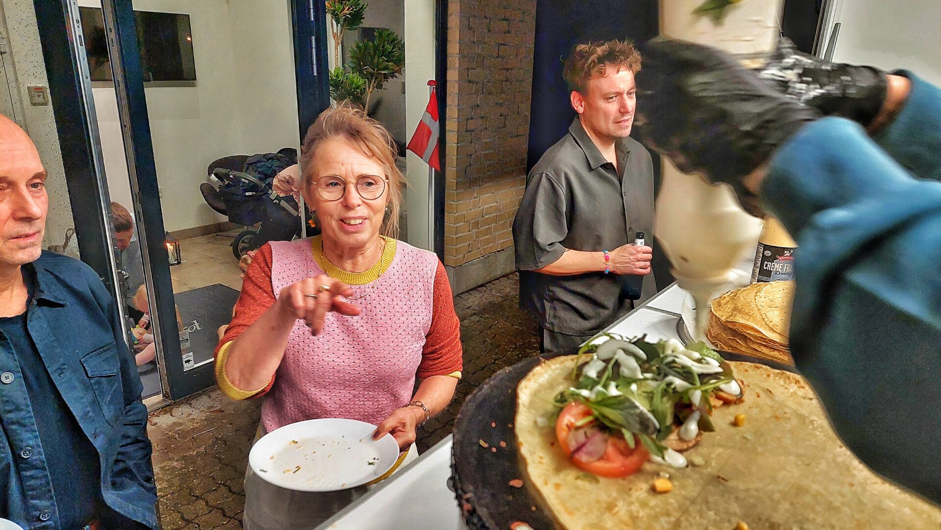 70 års fødselsdag i Ringsted med madpandekager