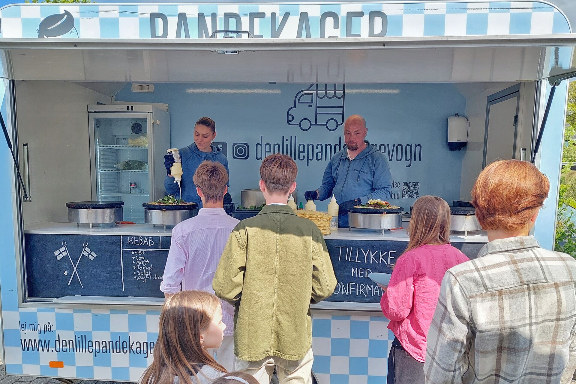 Ønsker du pandekager til konfirmation i Kalundborg?