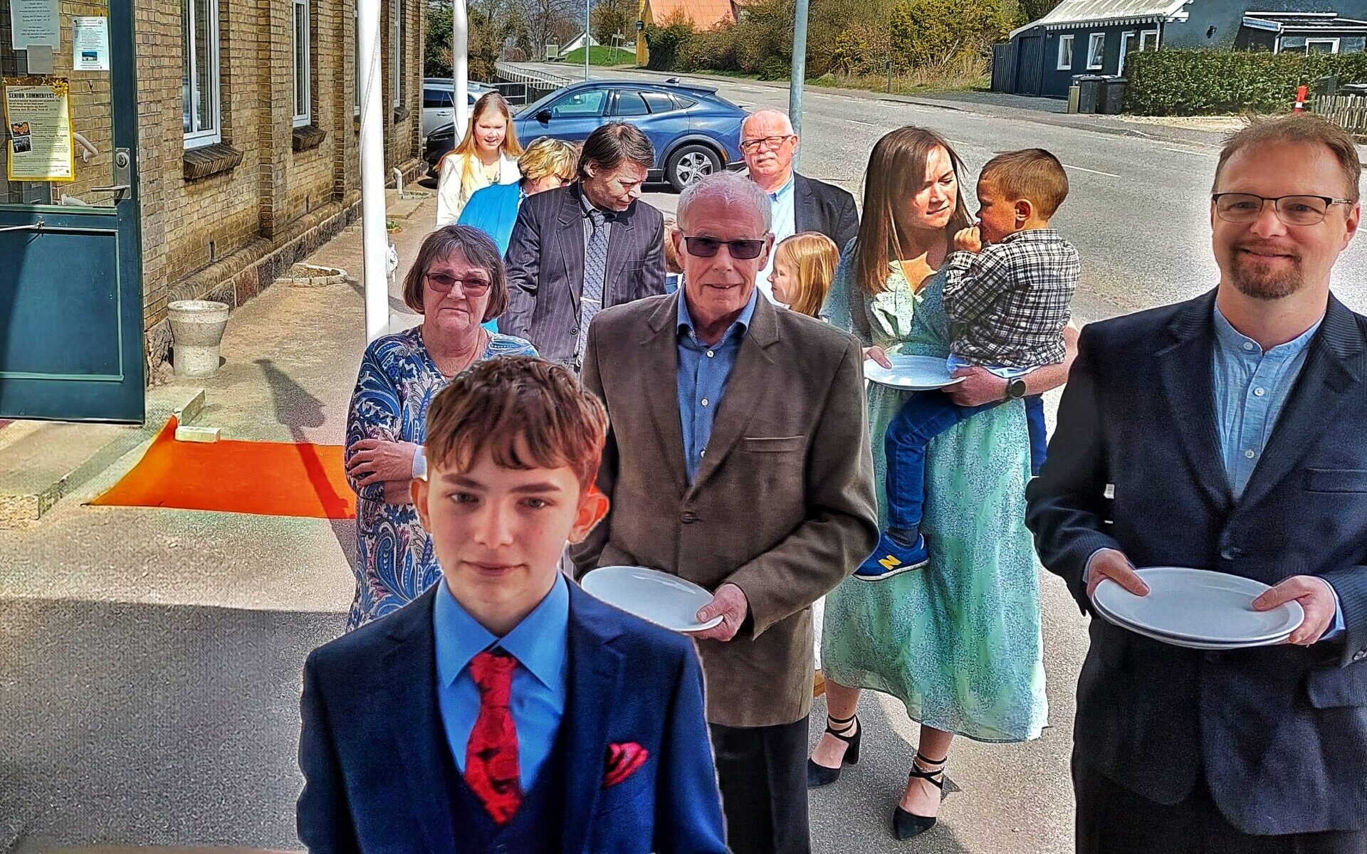 Konfirmation med pandekager i Stubbekøbing