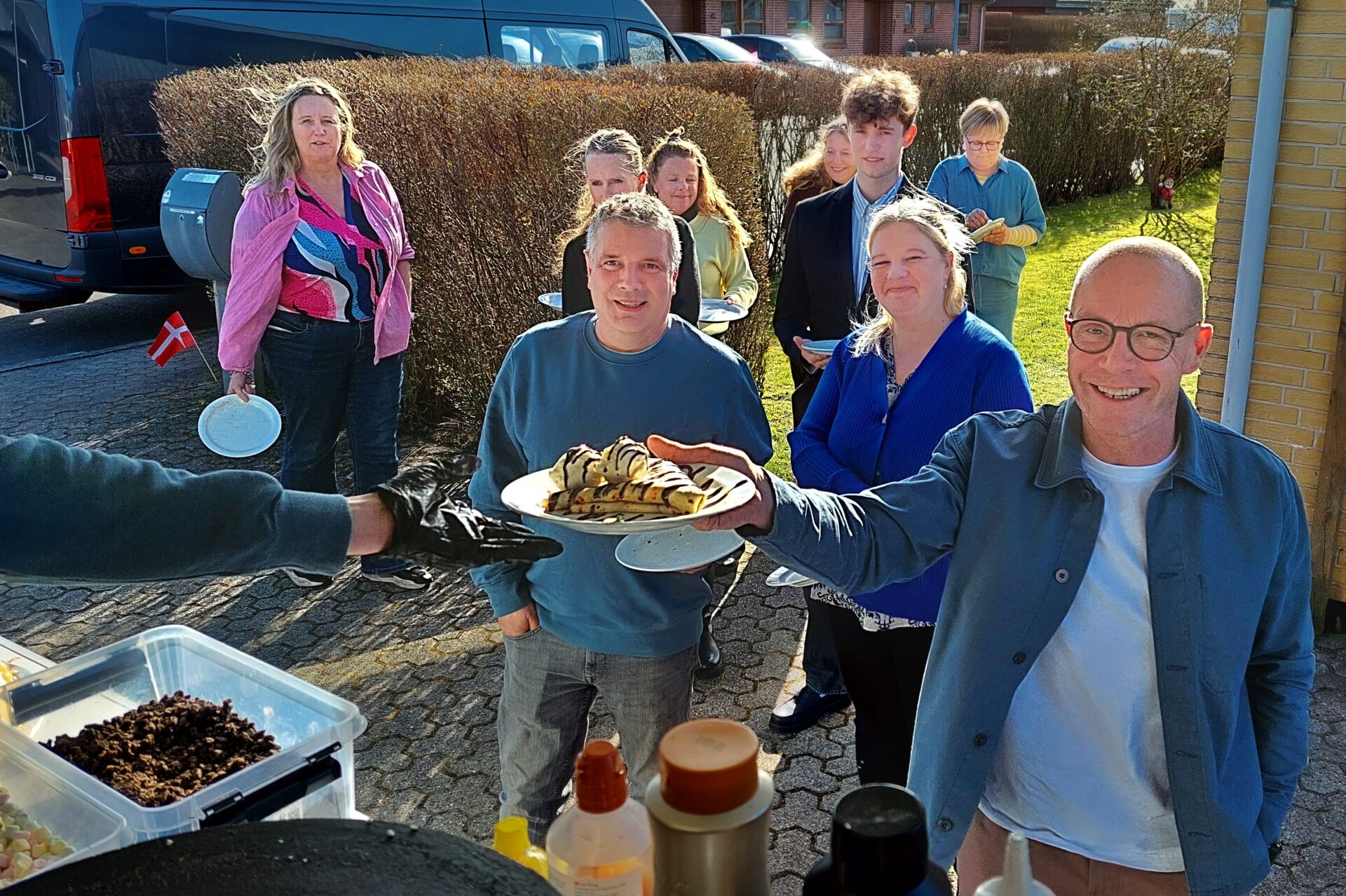60 års fødselsdag med pandekager i Svenstrup