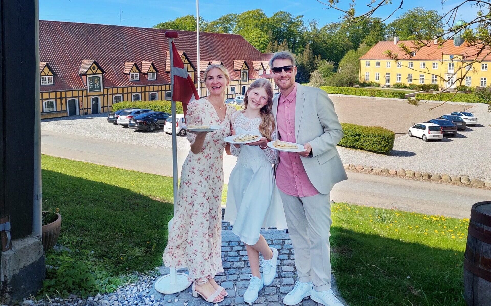 Pandekager på Møllerup Gods