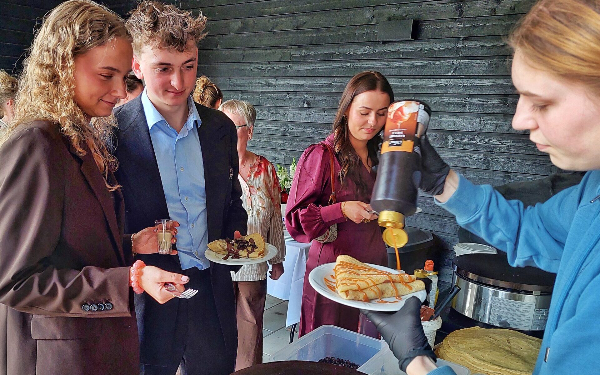 Søde pandekager i Kolding til Konfirmation