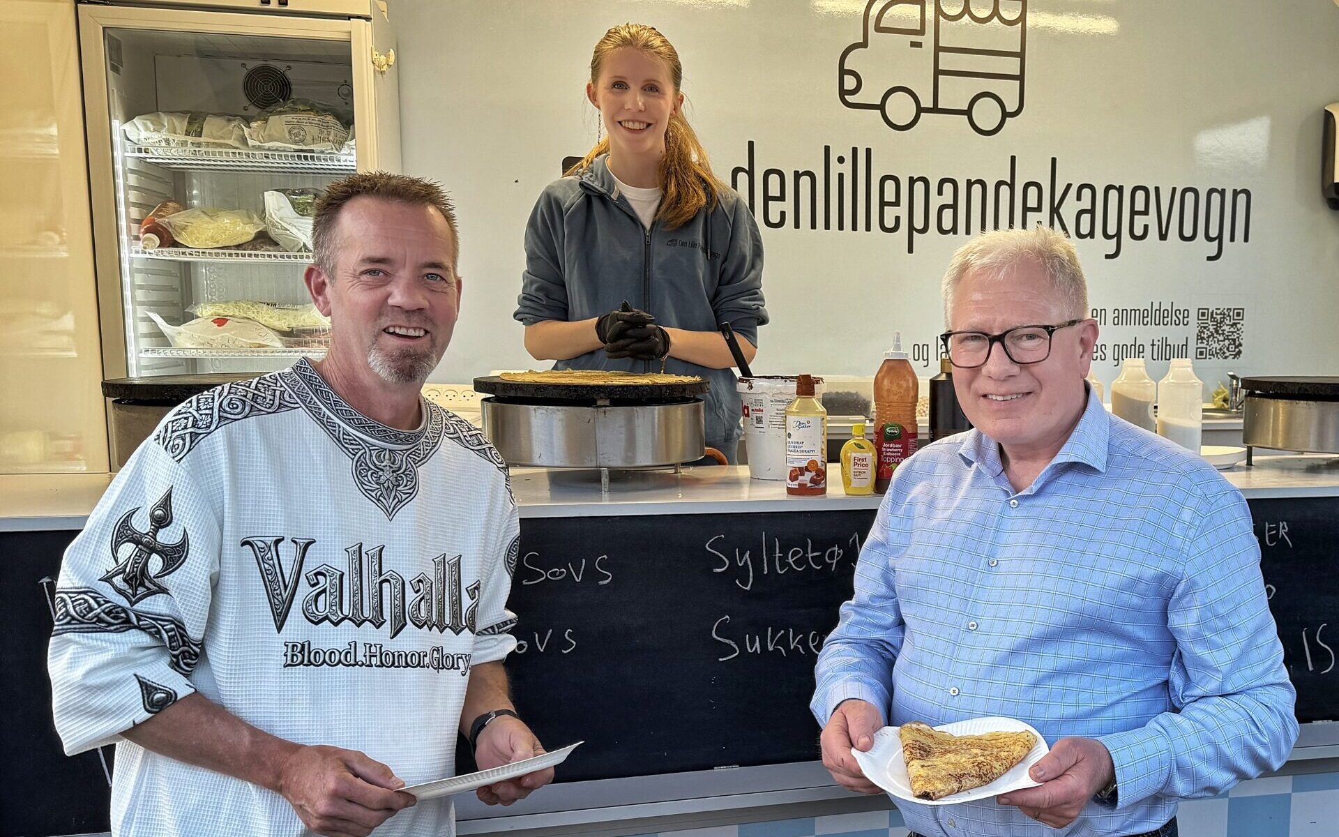 60 års fødselsdag med pandekager i Glumsø