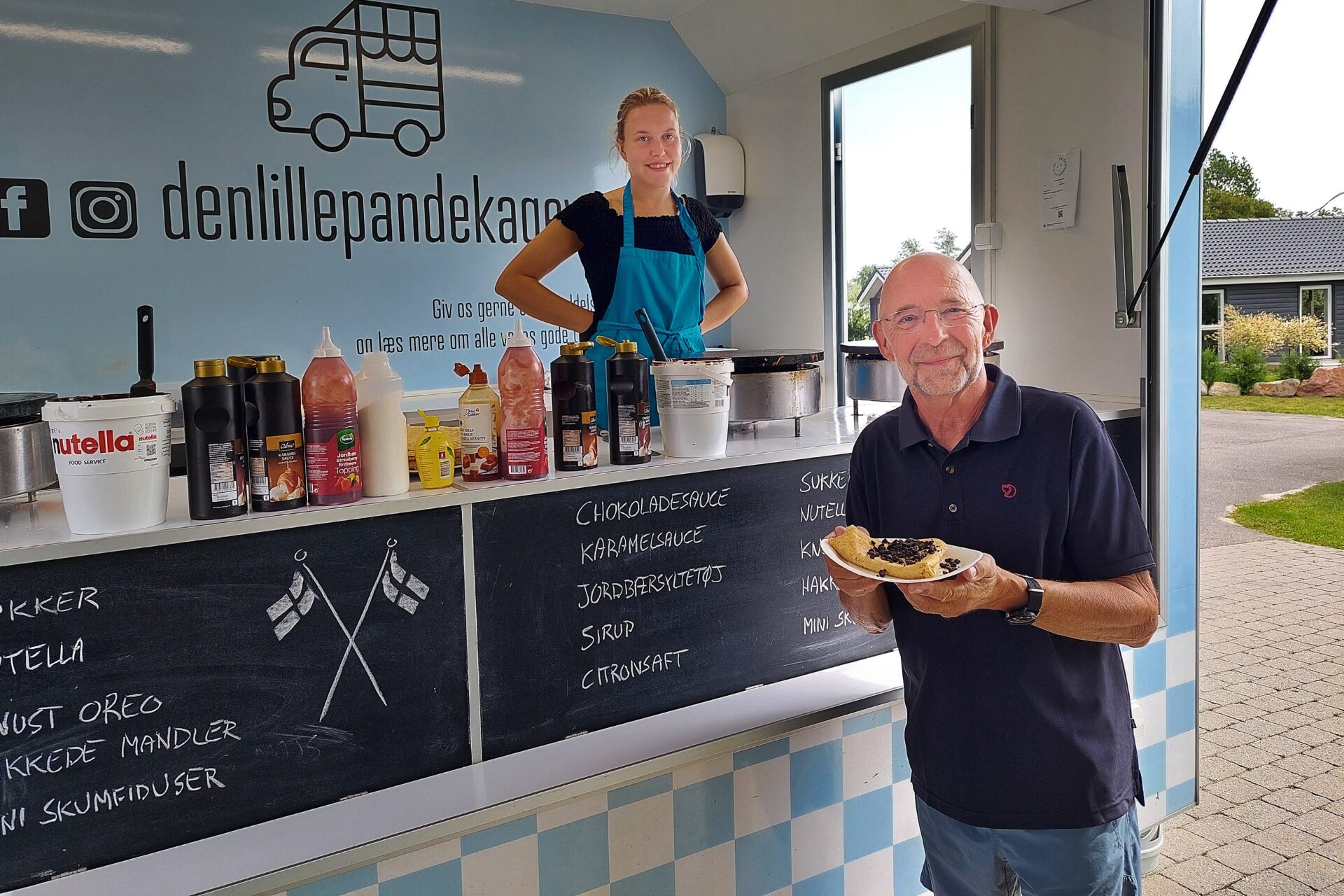 Skal du servere pandekager i Ejby?