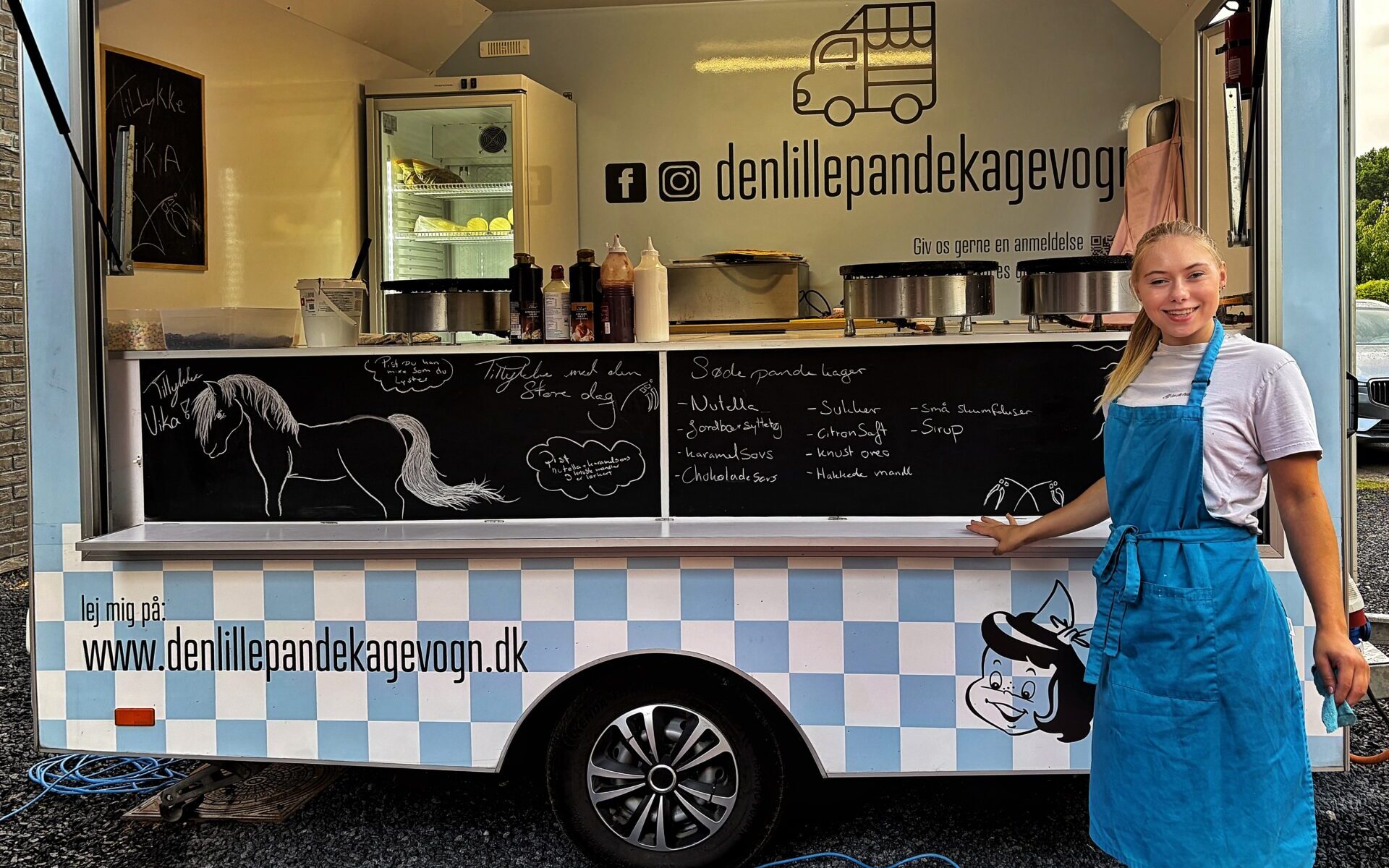 Pandekager til konfirmation i Greve